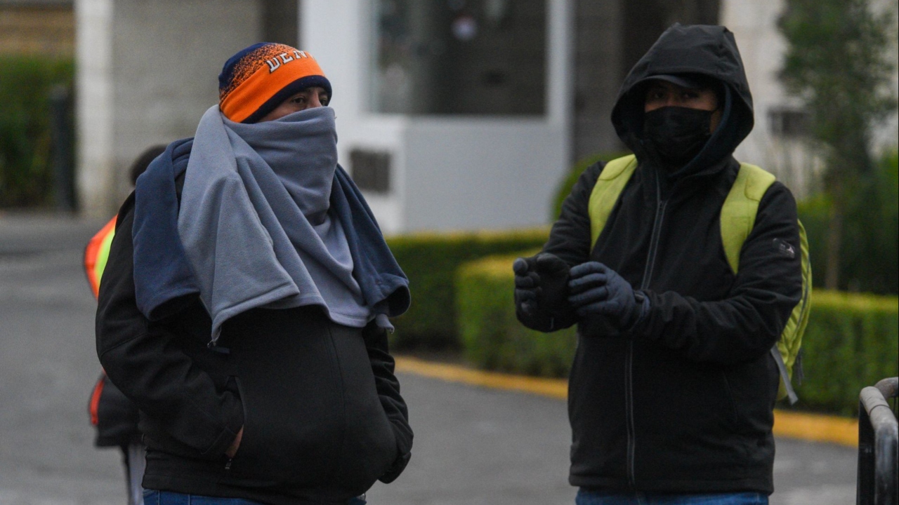 Frente frío 18 baja la temperatura el clima hoy