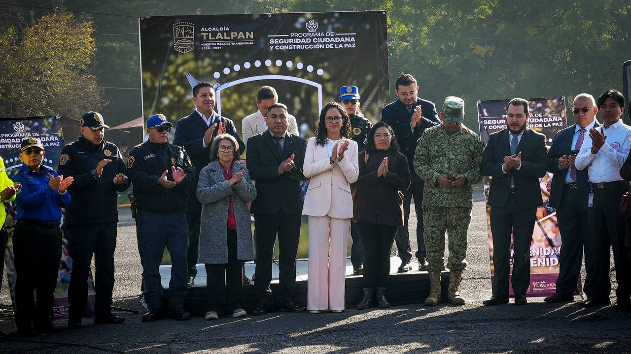 Gaby Osorio, alcaldesa de Tlalpan, presentó el Programa de Construcción Ciudadana y Construcción de la Paz como proyecto innovador de seguridad.