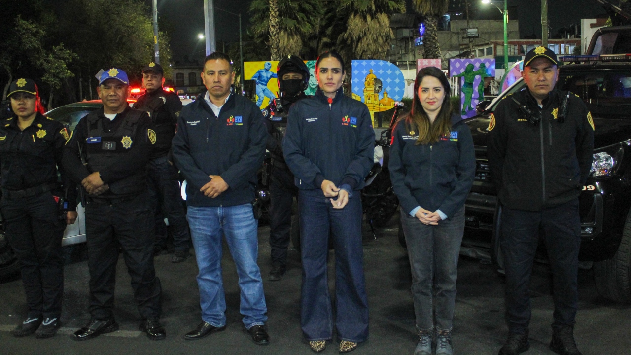 Foto: Especial/ la alcaldía Cuauhtémoc puso en marcha el operativo 'Navidad Segura'