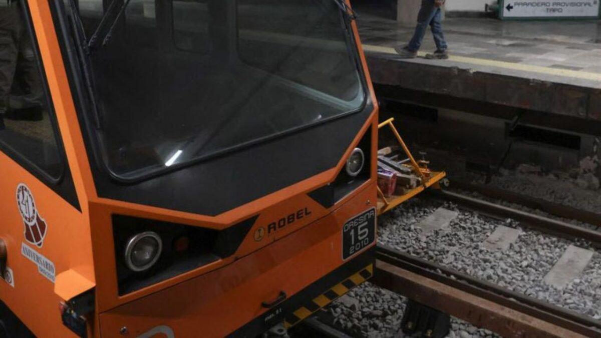 Trabajos de revisión del metro cdmx