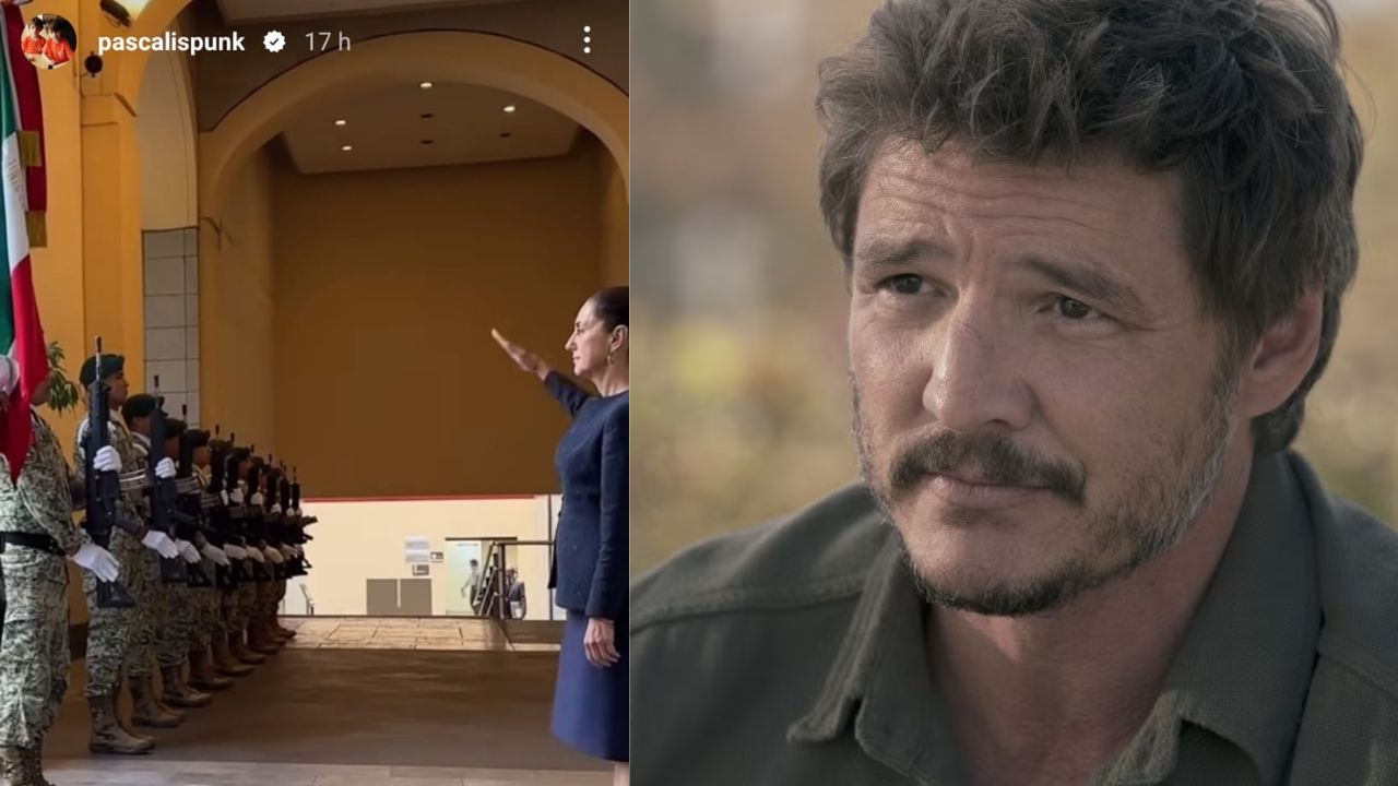 Pedro Pascal y Claudia Sheinbaum