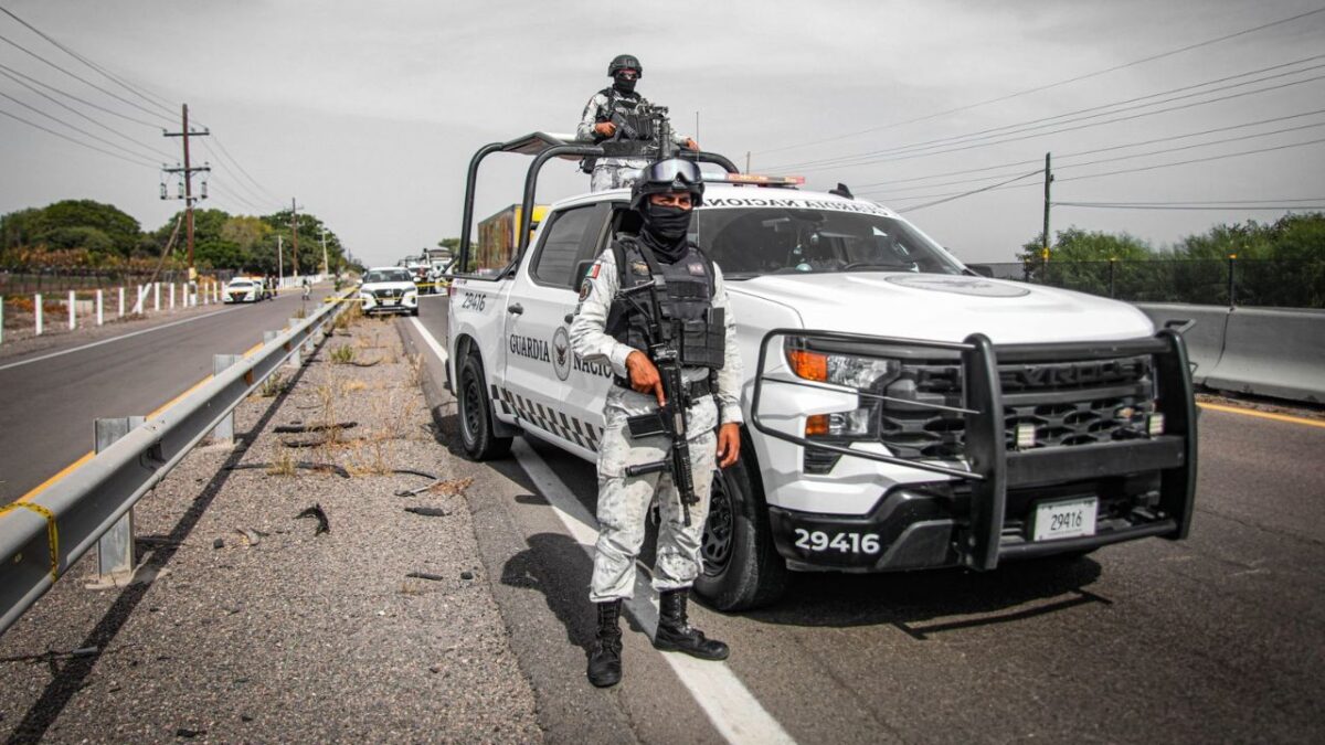 Guardia Nacional realiza patrullajes en Elota, Sinaloa, para evitar disparos al aire durante año nuevo