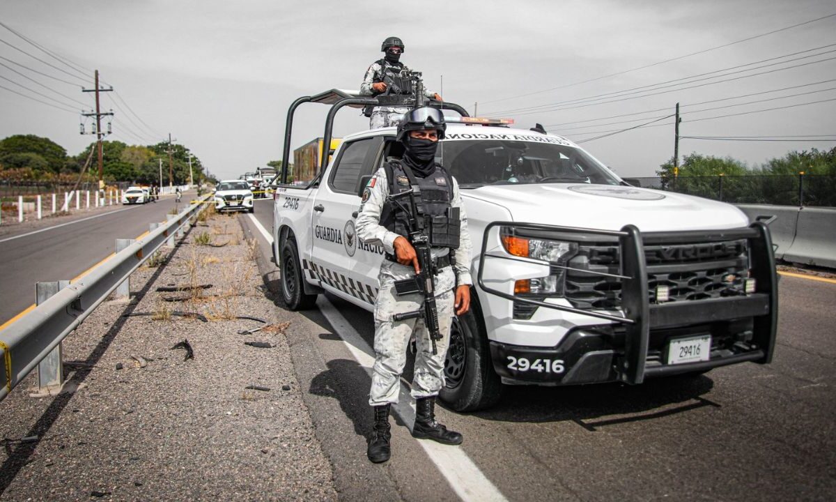 Guardia Nacional realiza patrullajes en Elota, Sinaloa, para evitar disparos al aire durante año nuevo