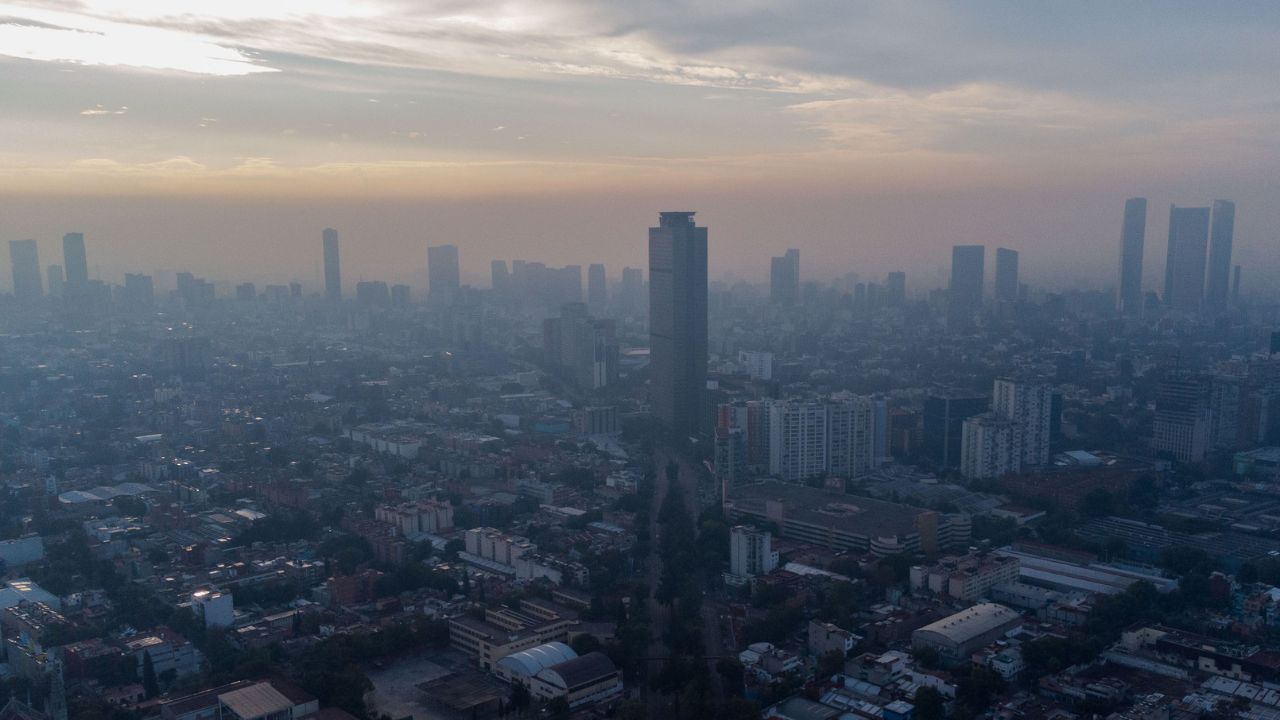 Reportan muy mala calidad del aire en CDMX