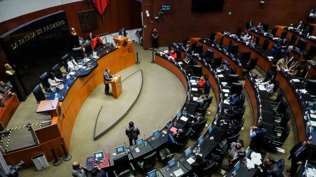 Las comisiones unidas de Justicia y Estudios Legislativos del Senado, llevan a cabo la discusión de leyes que complementan la reforma al Poder Judicial