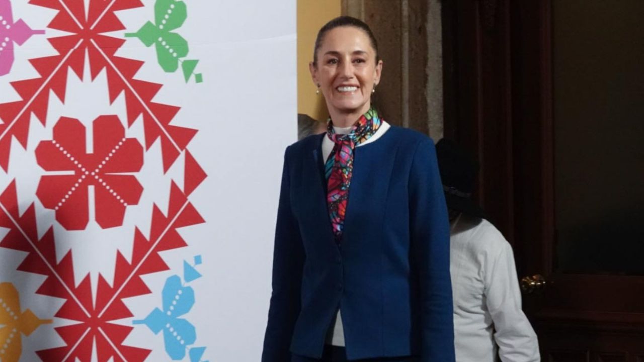 Claudia Sheinbaum en Palacio Nacional