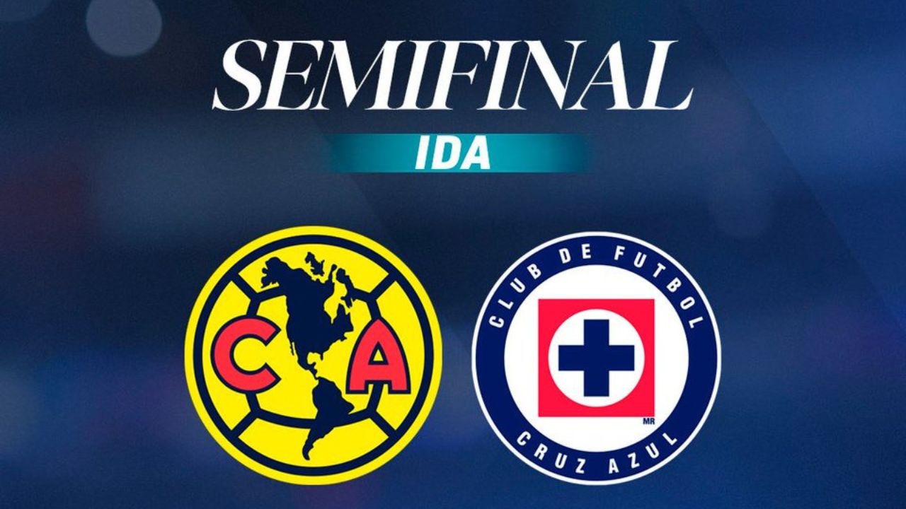 Disfruta del minuto a minuto del partido entre el América y el Cruz Azul en el encuentro de ida de las semifinales de la Liga Mx. 