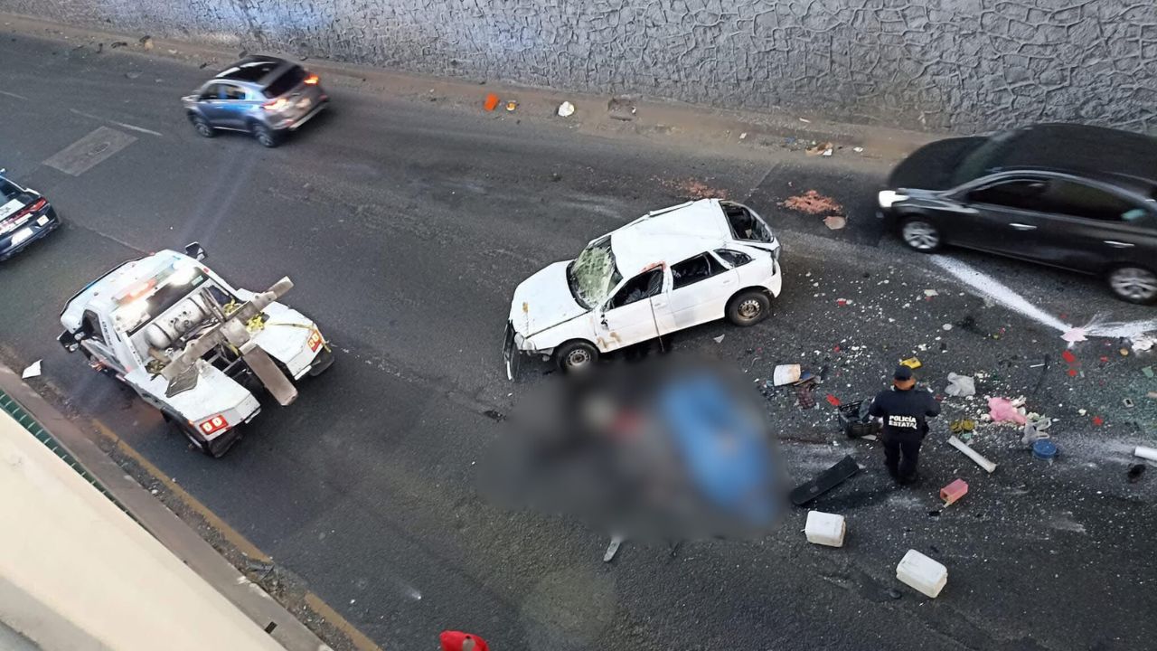 Accidente en Periférico Norte