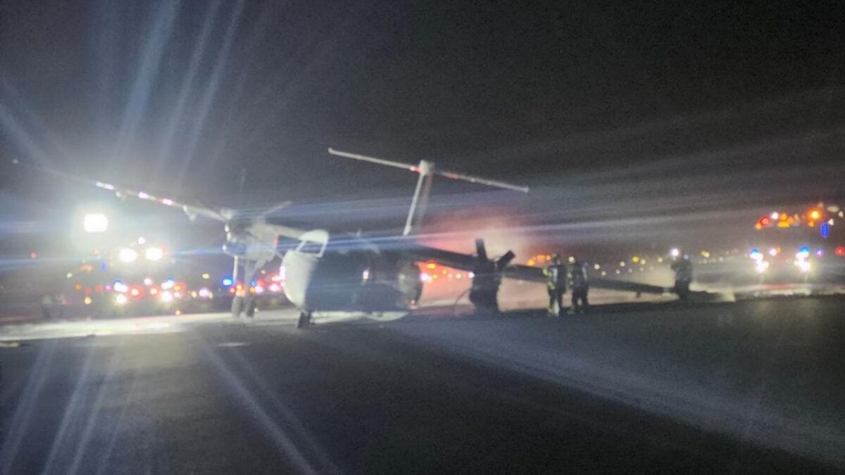 Avión de Air Canada sufre un falla mecánica