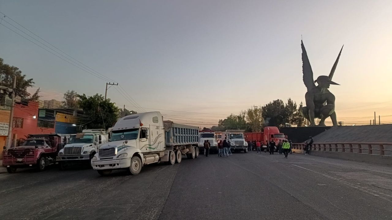 bloquean la México-Pachuca