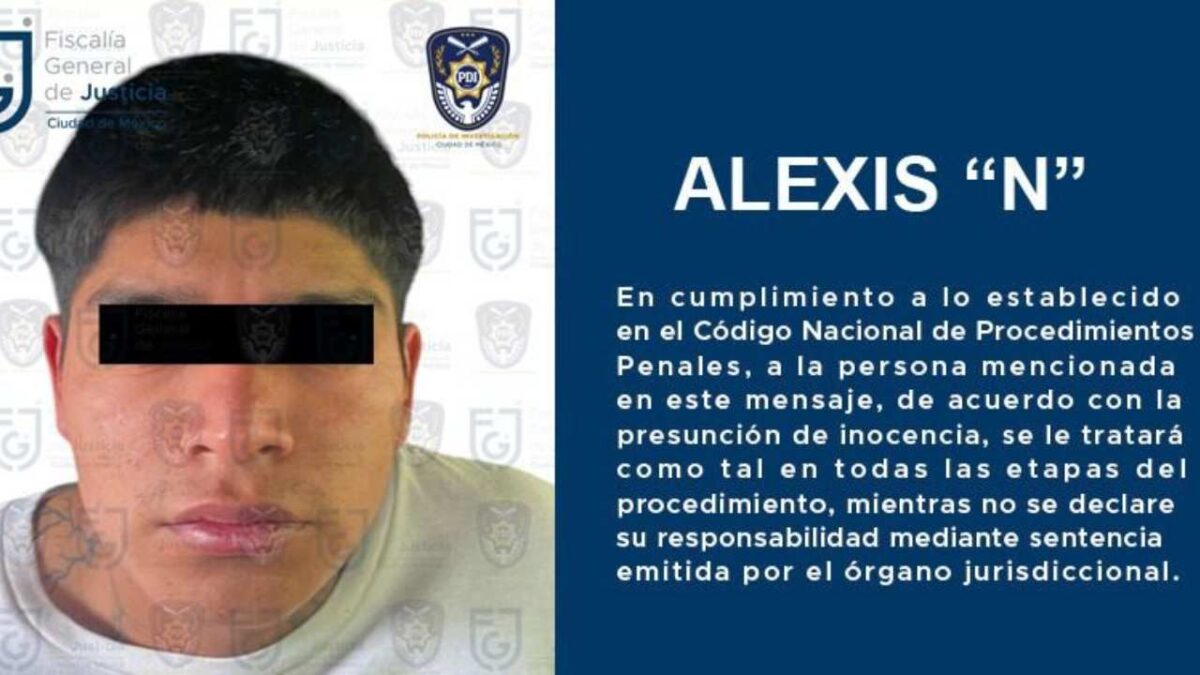 Alexis "N" fue vinculado a proceso tras el feminicidio de su tía y su prima, hecho que ocurrió en Tlalpan.