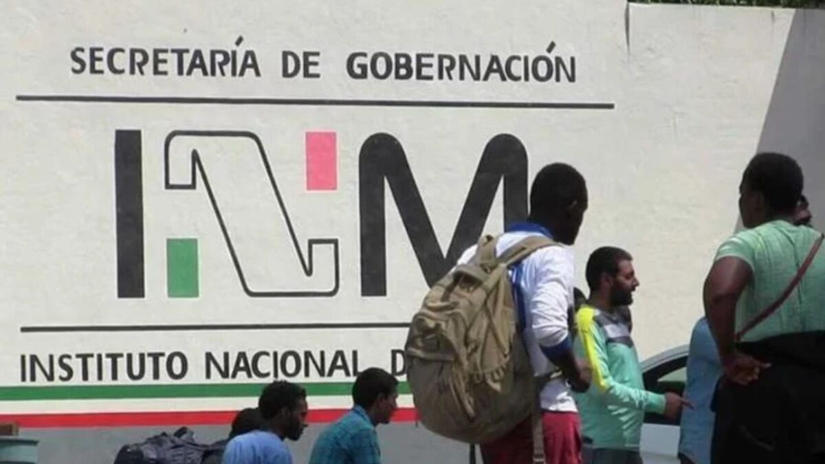 Fachada del Instituto Nocional de Migración