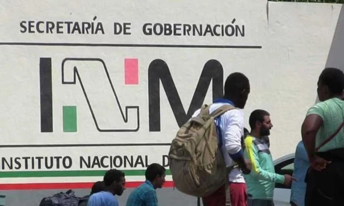 Fachada del Instituto Nocional de Migración