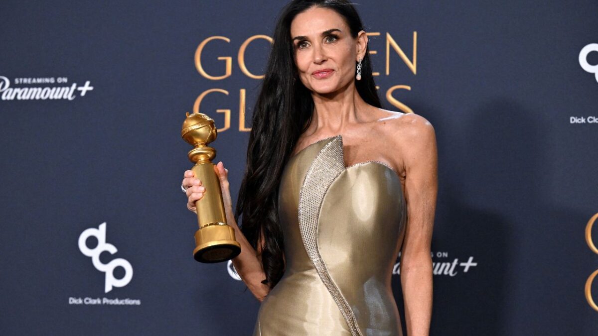 Globo de Oro, Demi Moore, recibirá un homenaje en el Festival de Cine de Santa Bárbara el domingo 9 de febrero