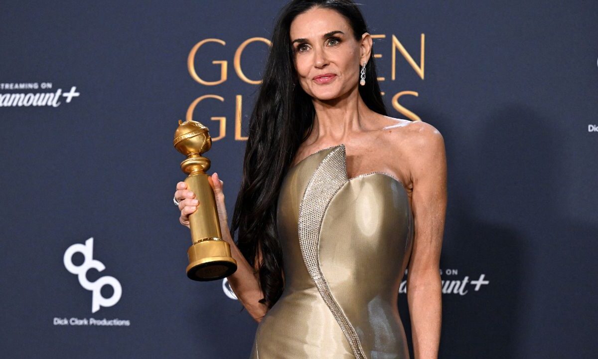 Globo de Oro, Demi Moore, recibirá un homenaje en el Festival de Cine de Santa Bárbara el domingo 9 de febrero