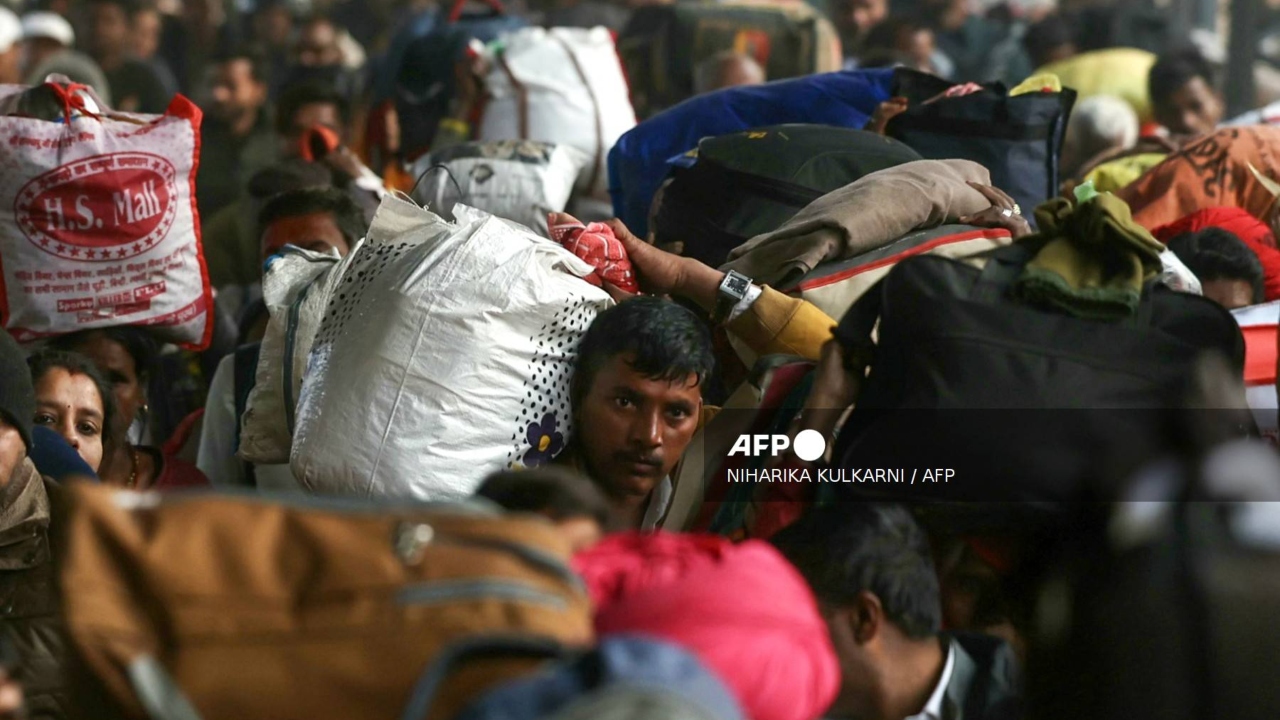 Foto: AFP/ festival religioso Maha Kumbh Mela