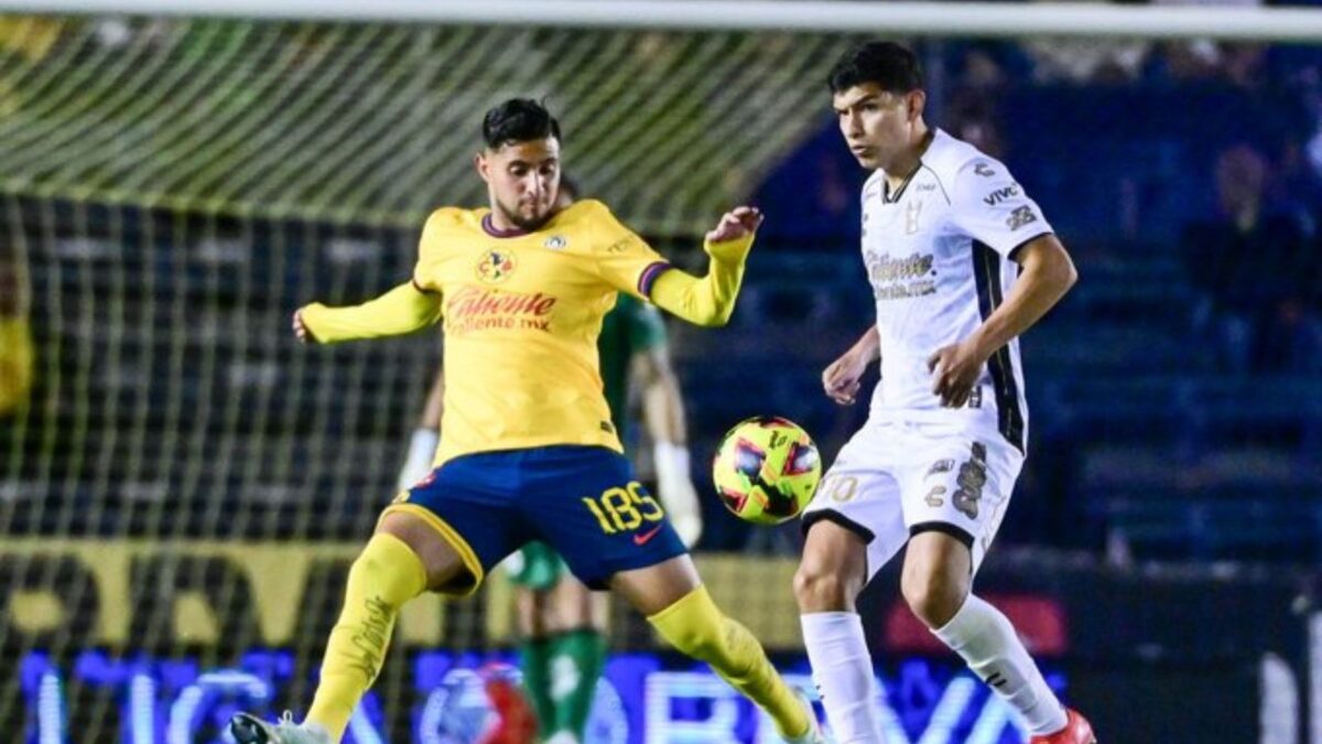 Águilas del América y Xolos de Tijuana igualan a un gol en la cancha del Estadio Ciudad de los Deportes.