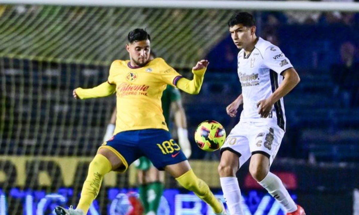 Águilas del América y Xolos de Tijuana igualan a un gol en la cancha del Estadio Ciudad de los Deportes.