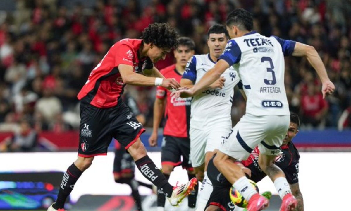 Atlas empata ante el Monterrey con un marcadoR 3-3