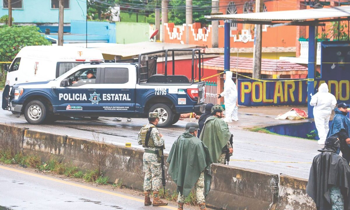 La carretera Villahermosa-Teapa fue escenario del hecho.