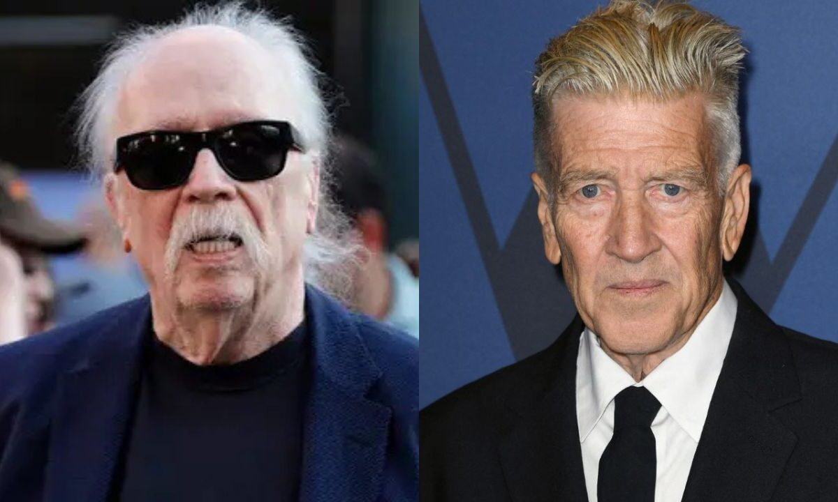 John Carpenter, cineatsa, y David Lynch, director de cine.