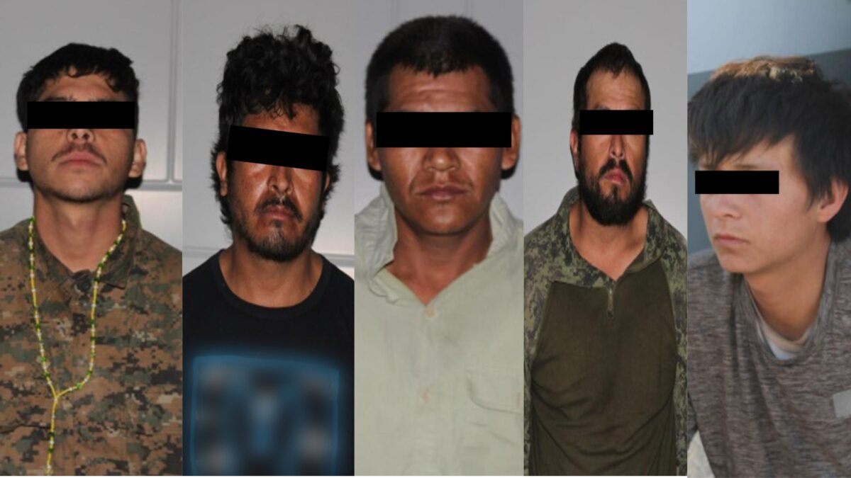 5 generadores de violencia detenidos en Mazatlán