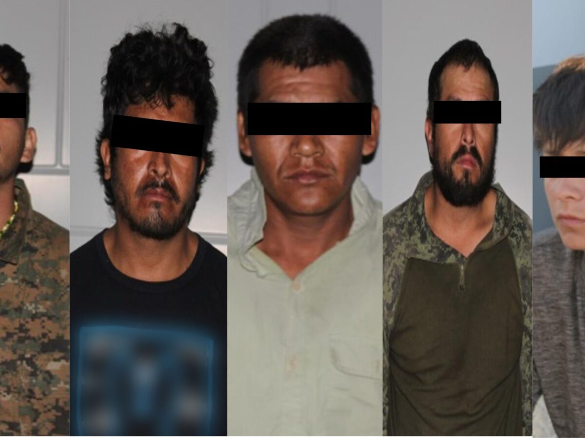 5 generadores de violencia detenidos en Mazatlán