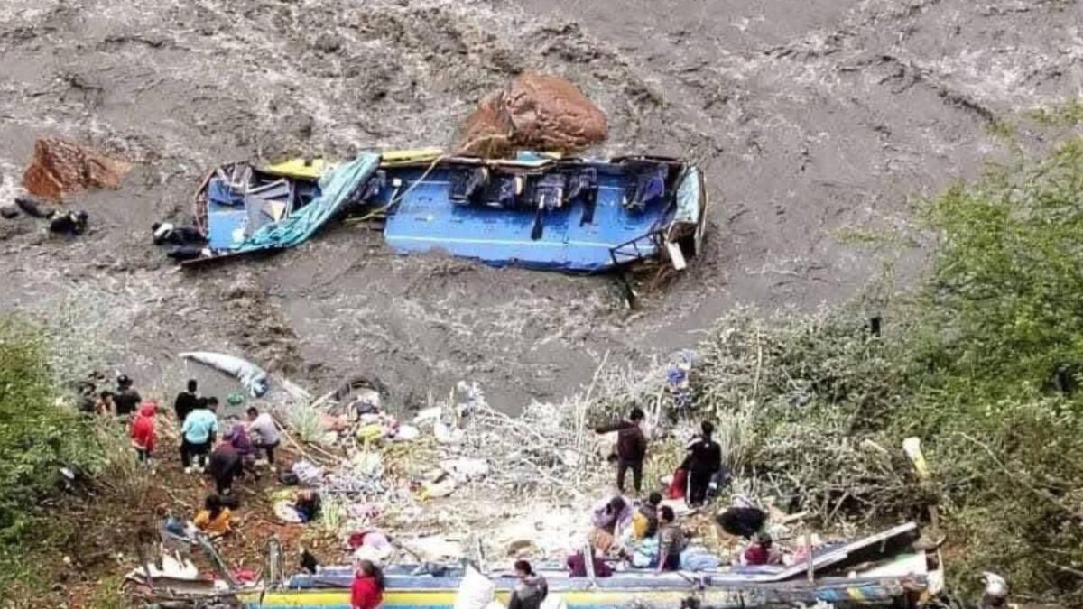 Accidente de bus en Perú, región de Ancash