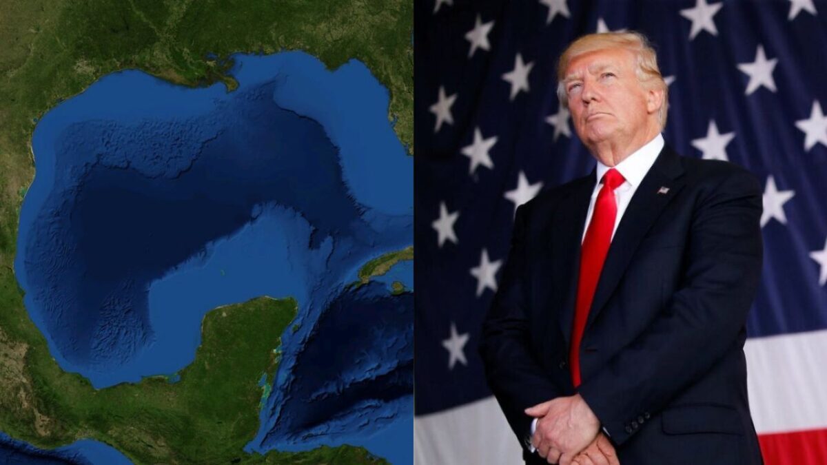 Te decimos si Donald Trump puede cambiarle el nombre al Golfo de México.