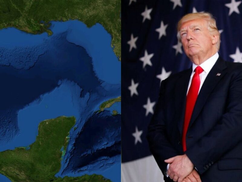 ¿Donald Trump puede cambiar el nombre del Golfo de México?