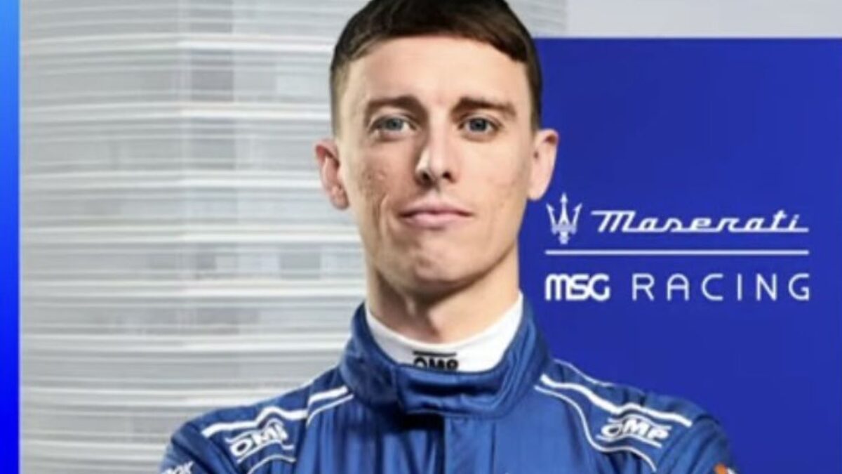 Jake Hughes (Maserati) en primer lugar en la segunda práctica libre del E-Prix de l Fórmula E