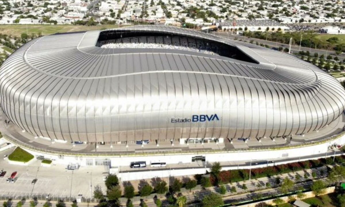 Estadio BBVA, casa de los Rayados de Monterrey.