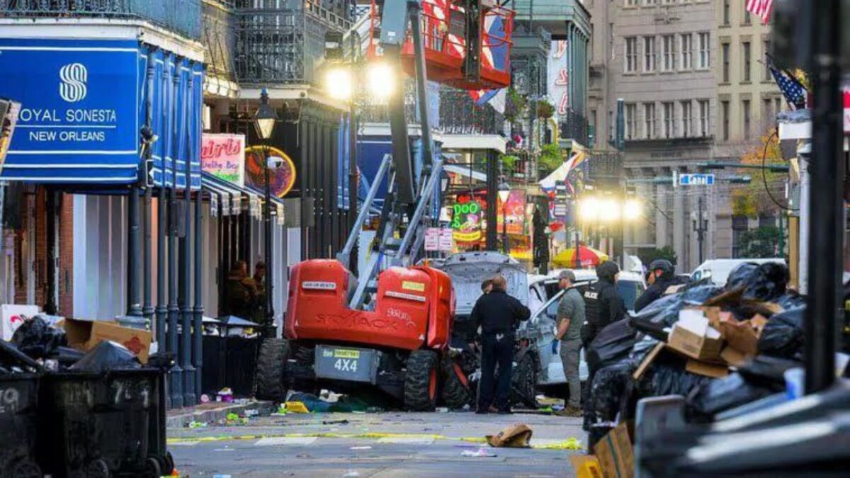 El incidente en Nueva Orleans ocurrió alrededor de las 03:15 locales.