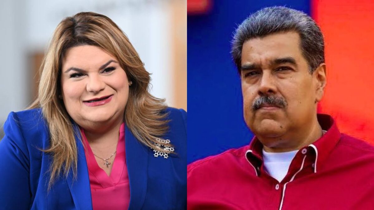 Jenniffer González, gobernadora de Puerto Rico, Nicolás Maduro, presidente de Venezuela.