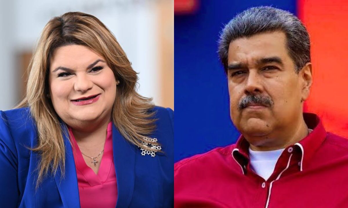 Jenniffer González, gobernadora de Puerto Rico, Nicolás Maduro, presidente de Venezuela.