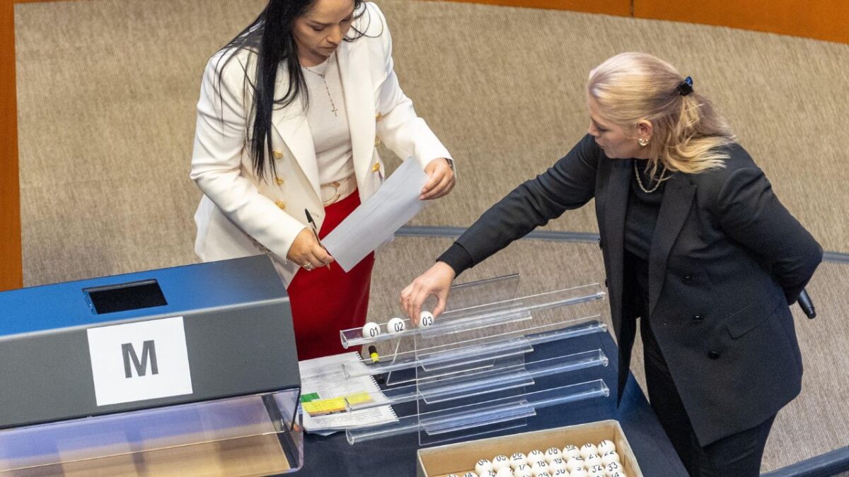 En el Senado de la República, ya está listo la tómbola para la elección de candidatos para la elección judicial.