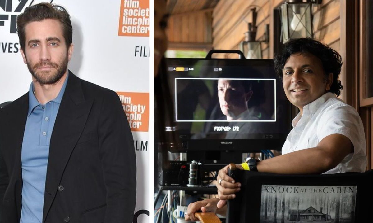 el cineasta M. Night Shyamalan y el novelista Nicholas Sparks camina hacia buenas noticias y hacia el actor Gyllenhaal