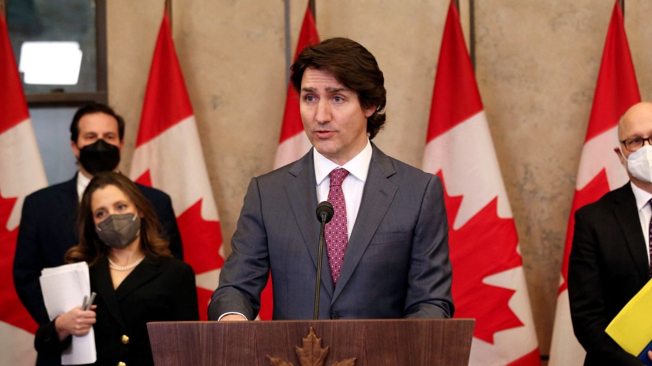 Justin Trudeau, primer ministro de Canadá.