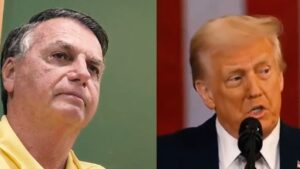 Jair Bolsonaro siguió el discurso de Donald Trump en su toma de protesta.