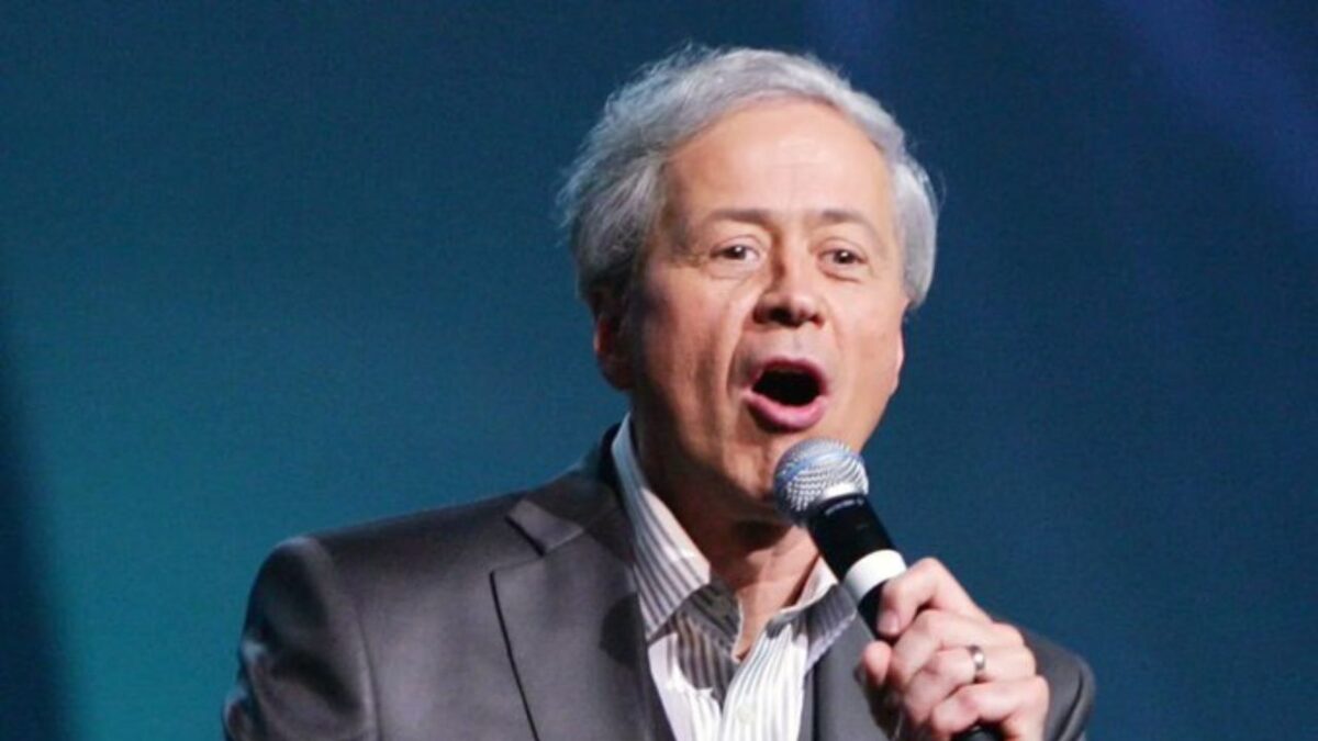 Wayne Osmond, cantante del grupo estadounidense The Osmonds.