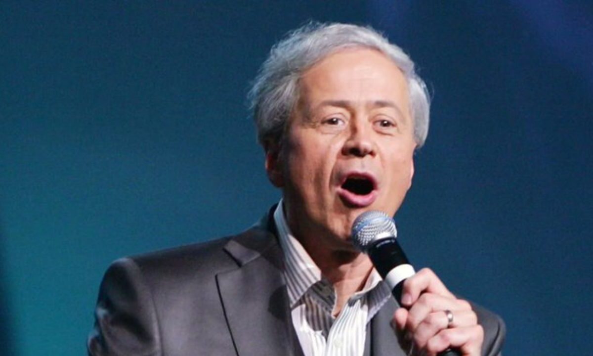 Wayne Osmond, cantante del grupo estadounidense The Osmonds.