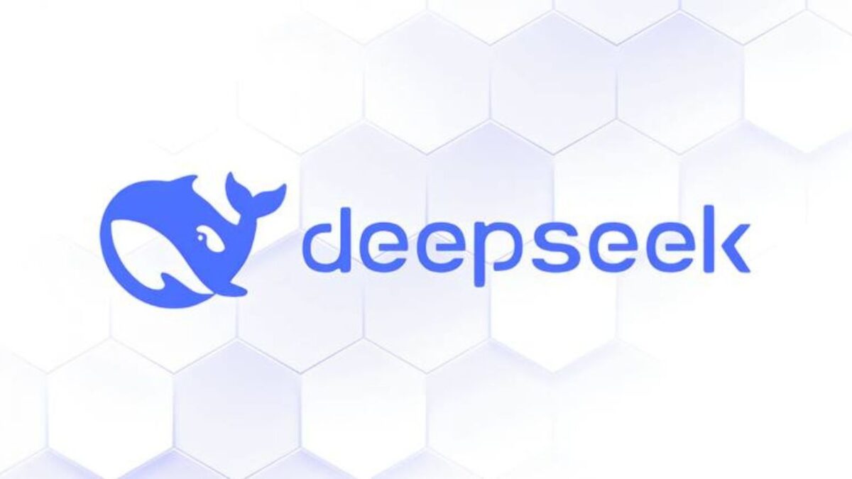 Logo de la IA china DeepSeek.