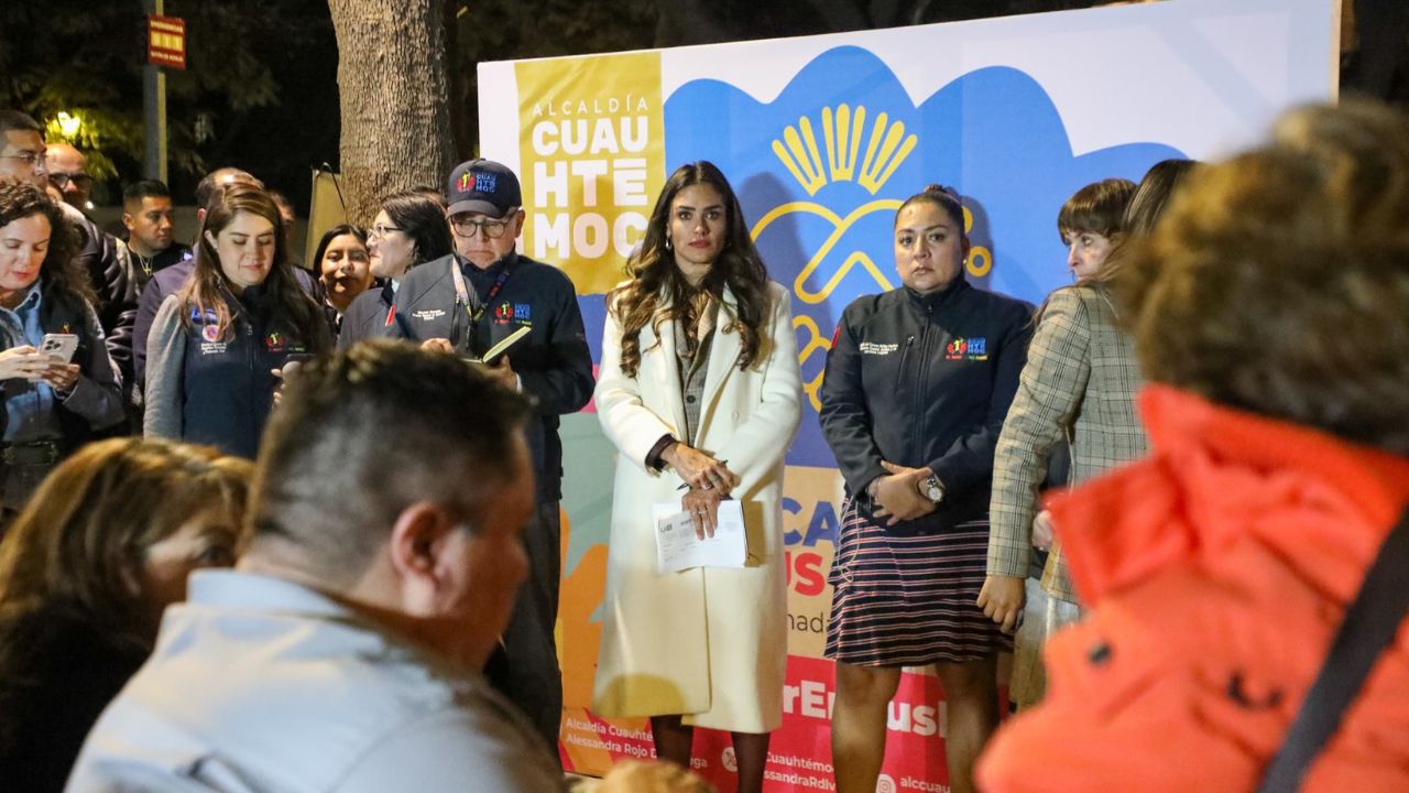 La edil de la alcaldía Cuauhtémoc invitó a vecinos a participar en la presentación de proyectos a favor de sus colonias.