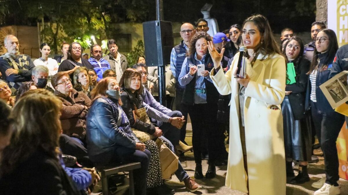 En el encuentro, la edil detalló que dentro de la alcaldía Cuauhtémoc se tienen identificados al menos 70 puestos semifijos.