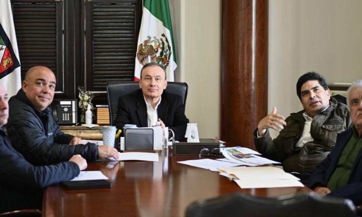 Alfonso Durazo se reunió con el jefe de la Unidad de Coordinación de Actividades Extractivas de la Secretaría de Economía.