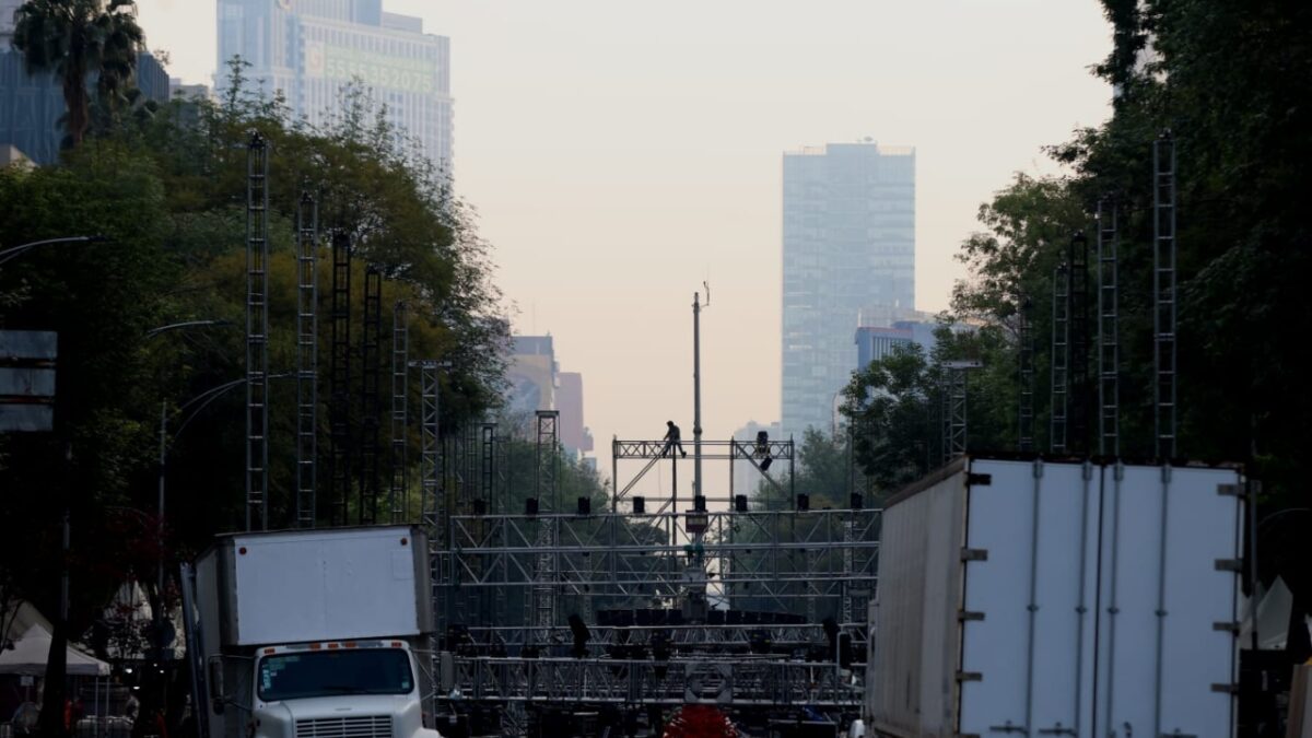 Contaminación en la CDMX un día después de los festejos de Año Nuevo