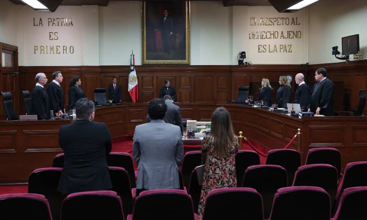 Nafin informó que está impedida legalmente para cumplir con las instrucciones de La Suprema Corte y del CJF.