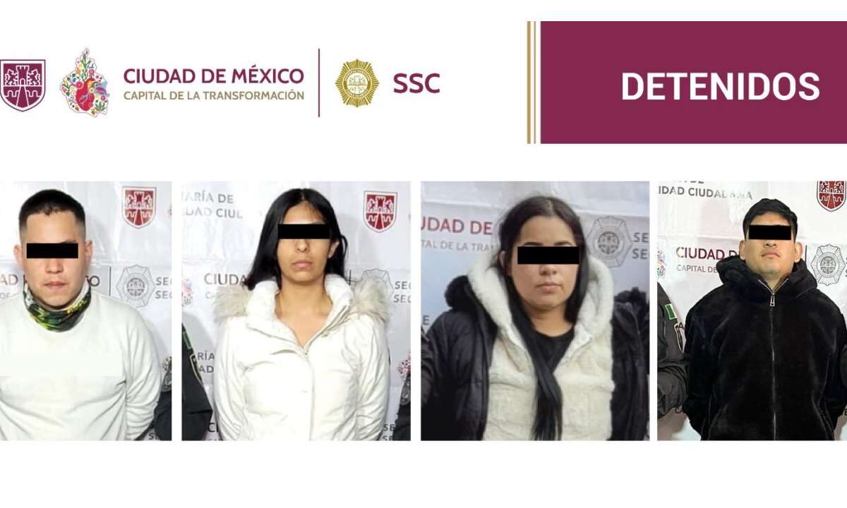 Detienen a 4 personas en tres cateos diferentes; entre los detenidos está un presunto líder de una célula de "La Unión Tepito".