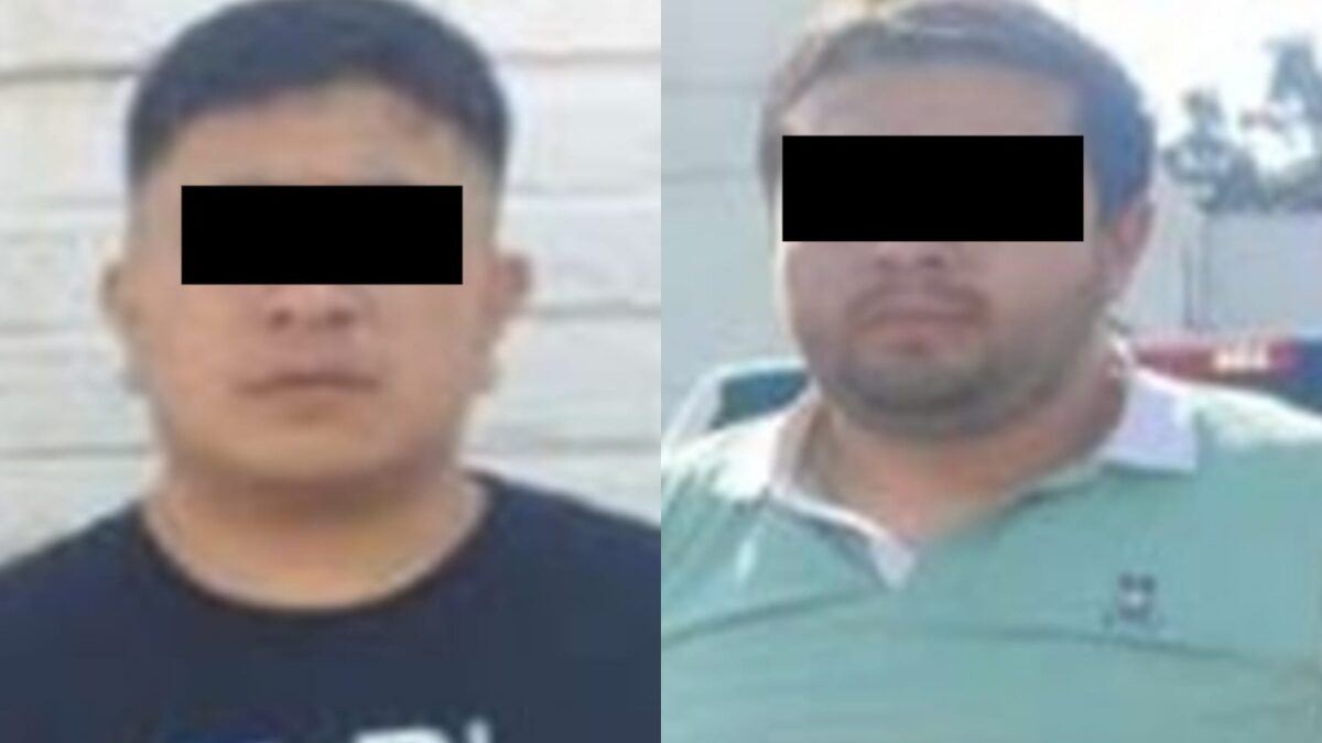 Dos hombres fueron detenidos en posesión de 52 dosis de marihuana y cartuchos útiles interior del vehículo en el que viajaban, en la alcaldía Iztapalapa.