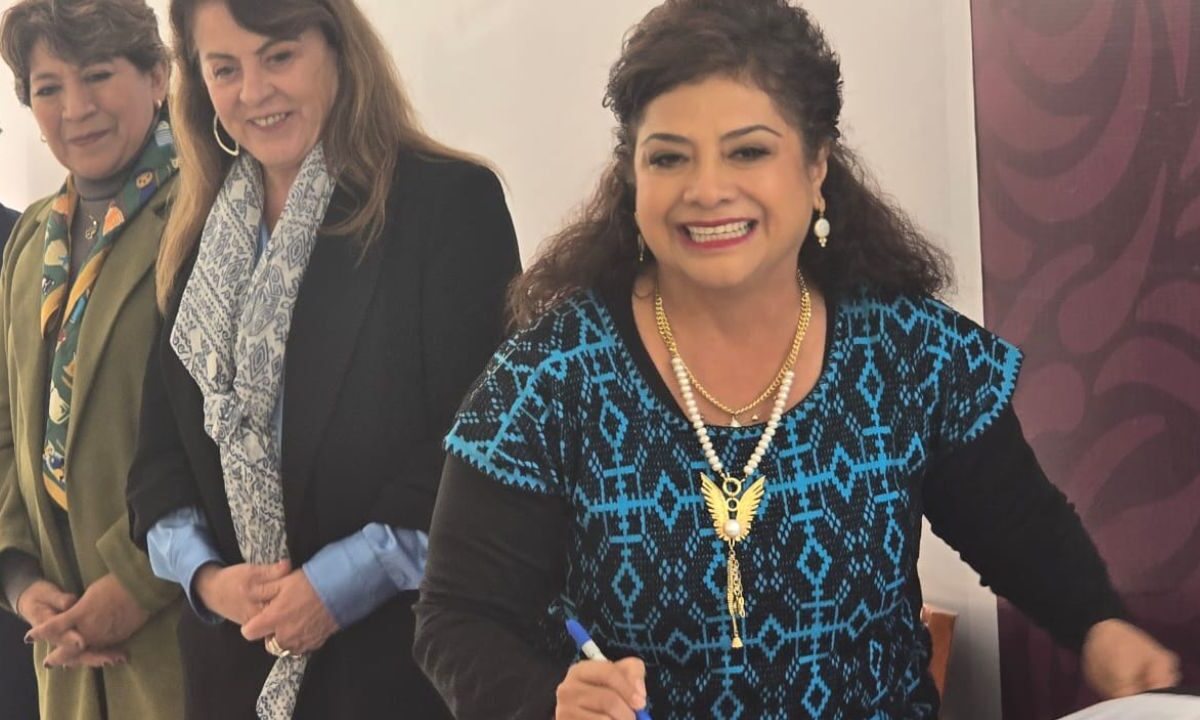 Clara Brugada, jefa de gobierno de la Ciudad de México.